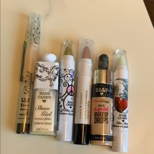 Mixed lot of 6 pieces Hard Candy makeup. NEW!